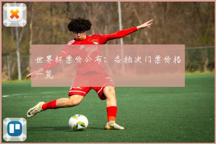 世界杯票价公布：各档次门票价格一览