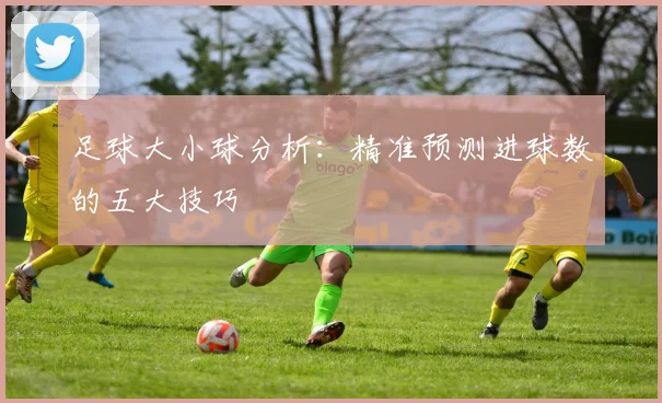 足球大小球分析:精准预测进球数的五大技巧